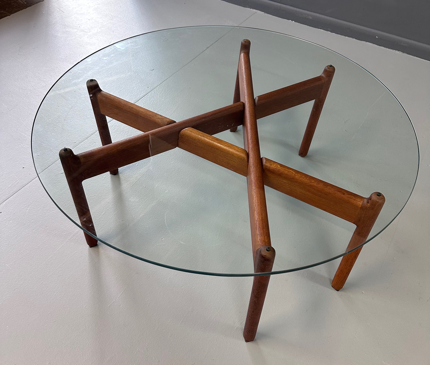 SOLD – Niels Bach Coffee/Cocktail Table in Teak Denmark 1960 Mid Century