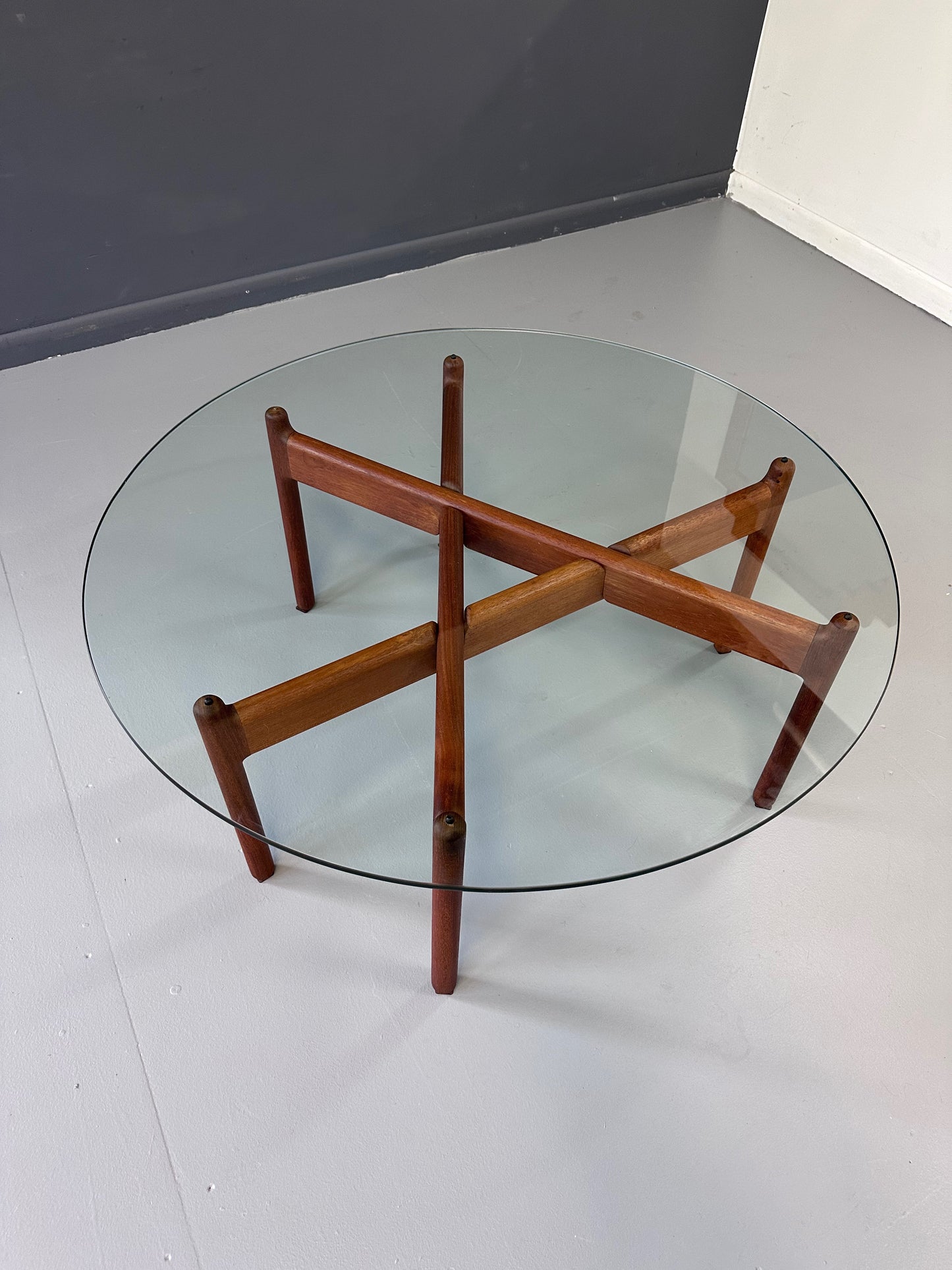 SOLD – Niels Bach Coffee/Cocktail Table in Teak Denmark 1960 Mid Century