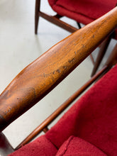Load image into Gallery viewer, Pair of Finn Juhl NV #45 Chairs in Walnut by Baker Circa 1955 Mid Century