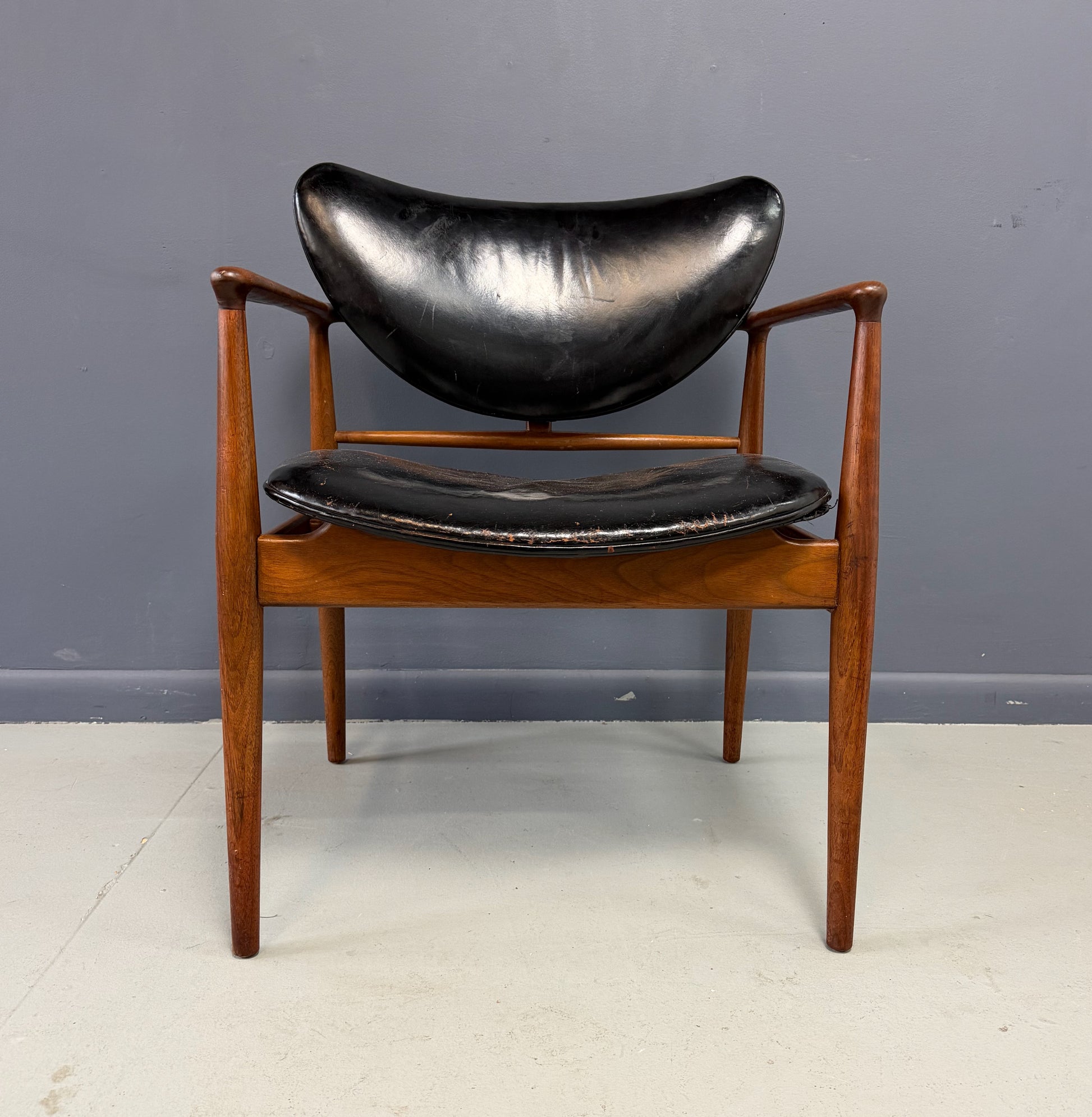 Finn Juhl NV #48 Chair for Niels Vodder Mid Century