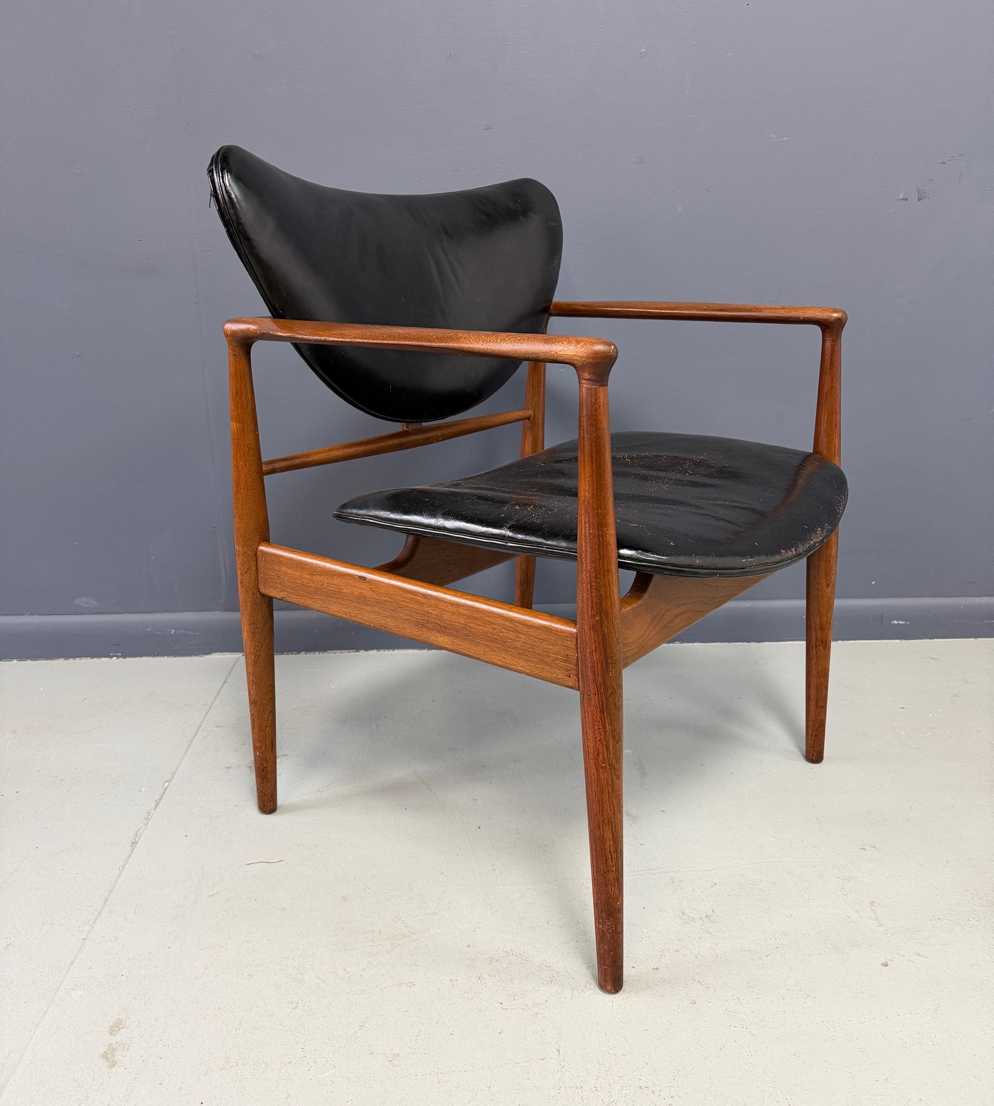 Finn Juhl NV #48 Chair for Niels Vodder Mid Century