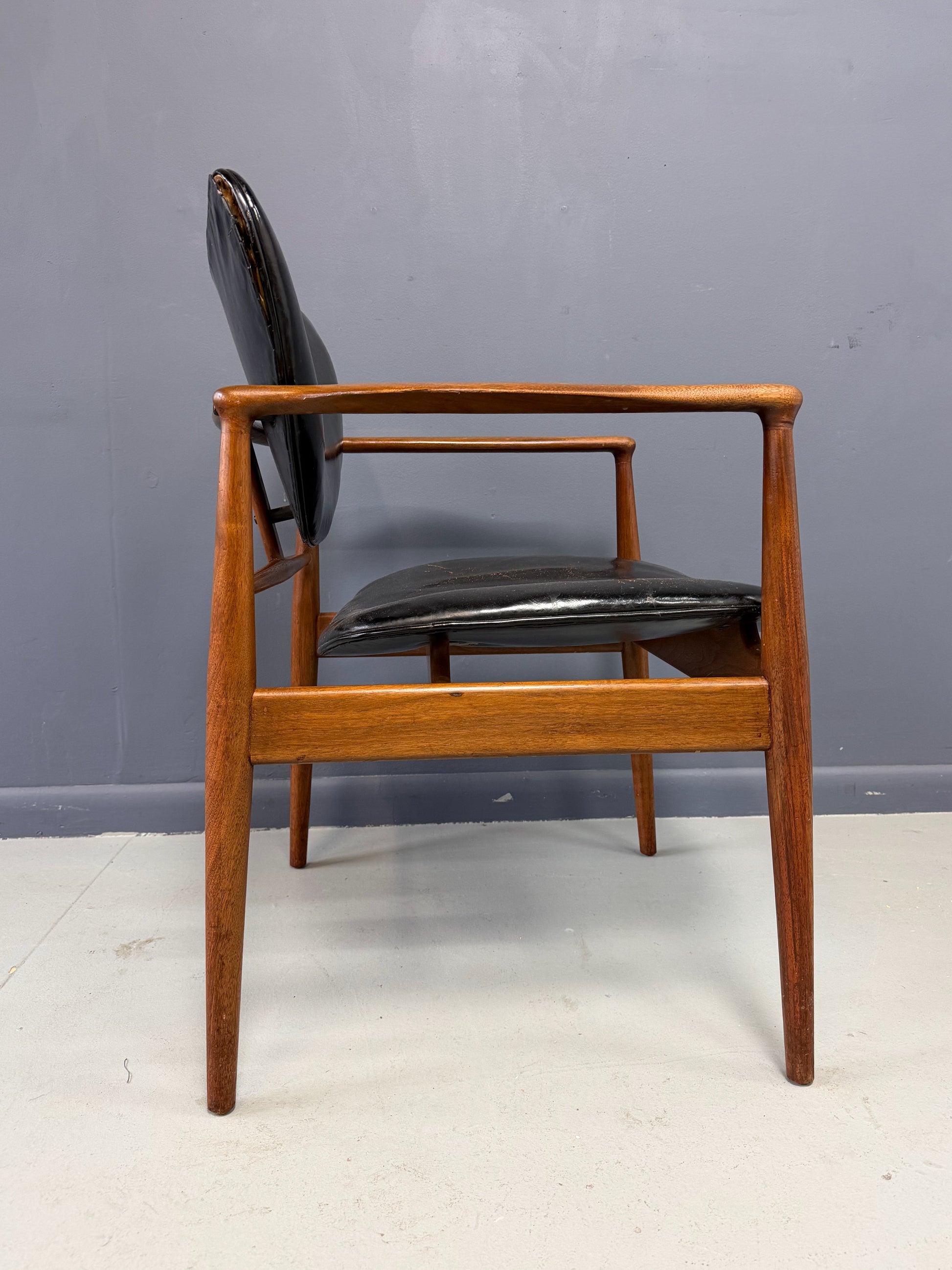 Finn Juhl NV #48 Chair for Niels Vodder Mid Century