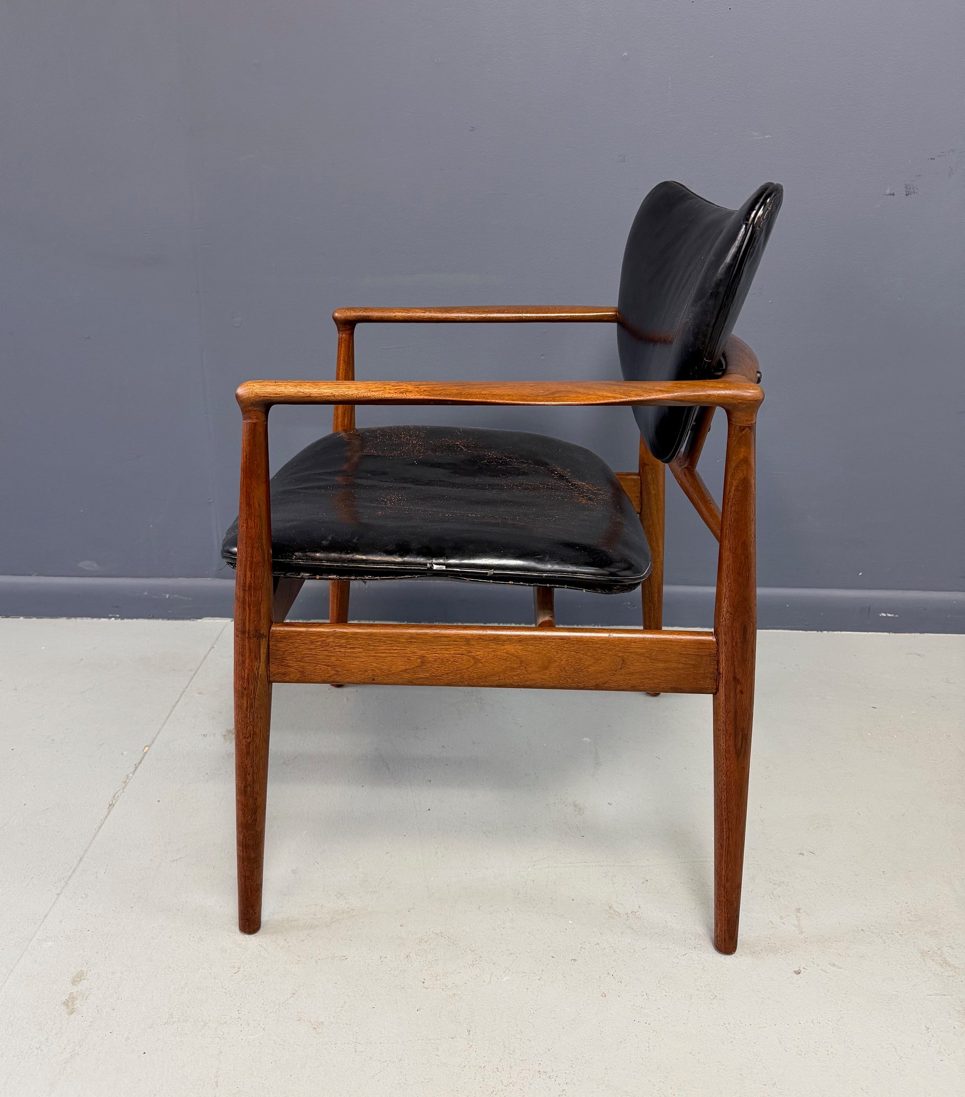 Finn Juhl NV #48 Chair for Niels Vodder Mid Century
