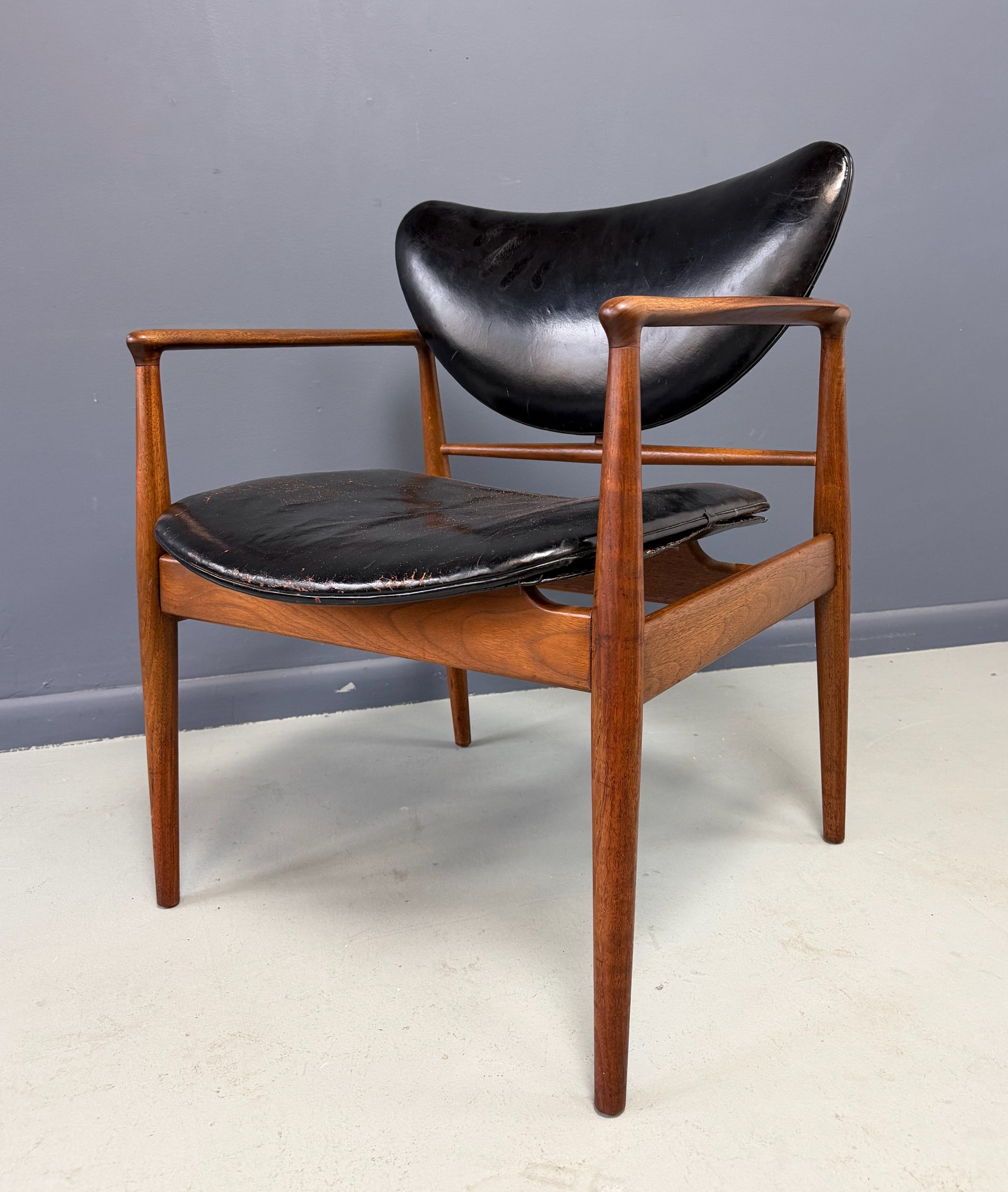 Finn Juhl NV #48 Chair for Niels Vodder Mid Century
