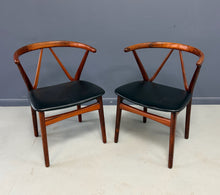 Load image into Gallery viewer, Henning Kjærnulf Model 255 Dining Chair in Rosewood for Bruno Hansen Mid Century
