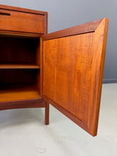 Load image into Gallery viewer, William Watting Teak Nightstands with Drawer and Open Shelf a Pair, Mid-Century