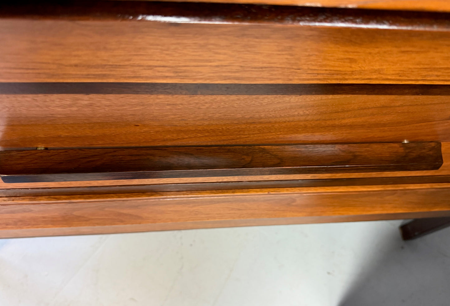 Edward Wormley for Dunbar Furniture Model #5911 Gentleman’s Chests, a Pair Original Finis
