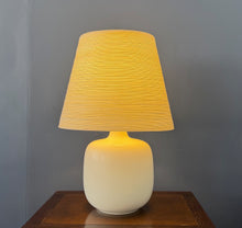 Load image into Gallery viewer, Lotte and Gunnar Bostlund Table Lamp With Original Shade Mid Century