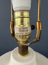Load image into Gallery viewer, Lotte and Gunnar Bostlund Table Lamp With Original Shade Mid Century