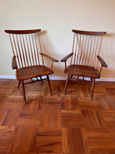 Load image into Gallery viewer, Set of Six New Chairs in Walnut by George Nakashima