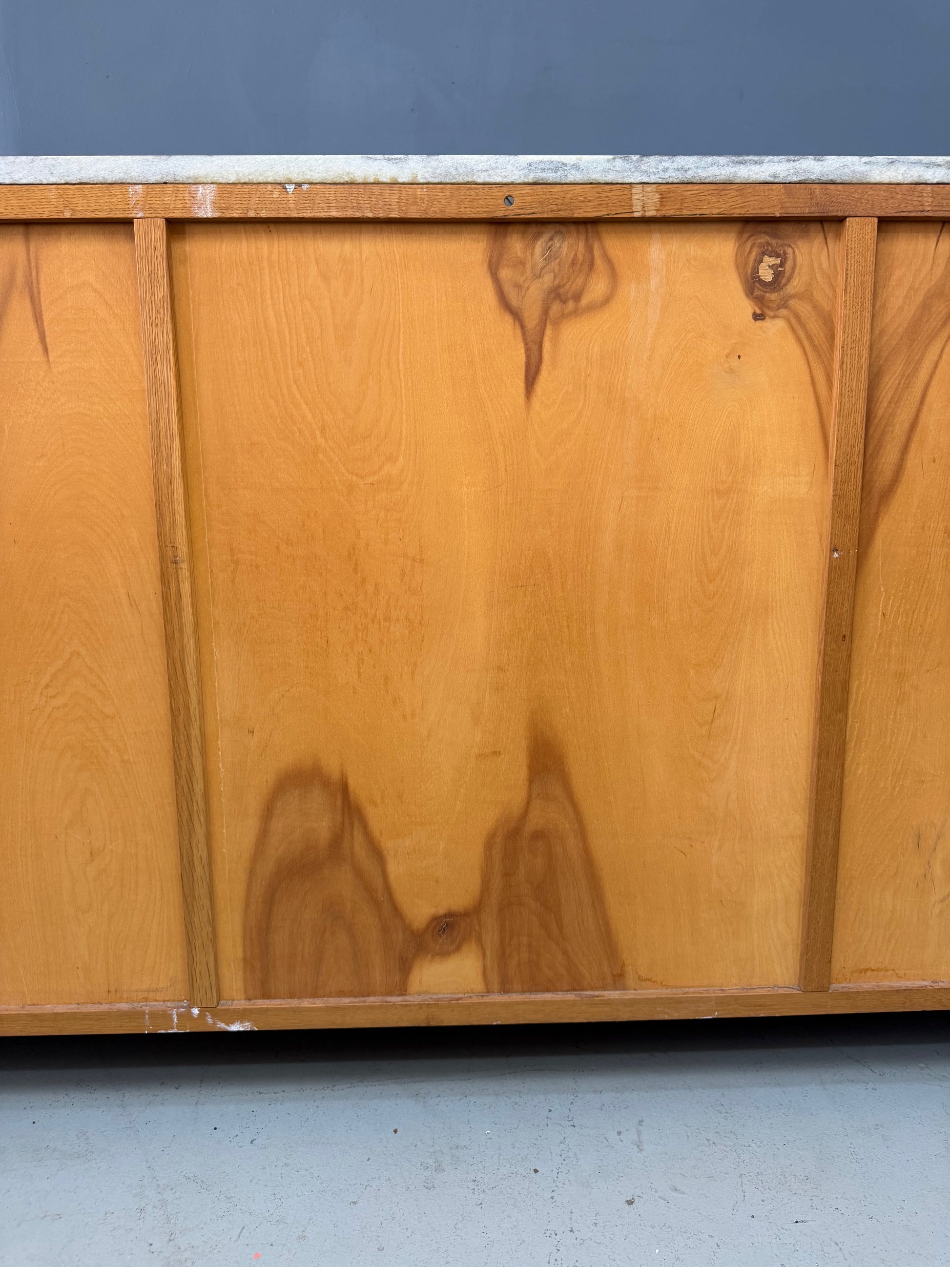 American Studio White Oak Sideboard / Bar Cabinet United States, circa 1958–1965
