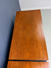 Load image into Gallery viewer, Florence Knoll 6-Drawer Double Dresser in Teak with Satin Nickel Base 1960s