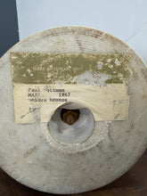 Load image into Gallery viewer, The "Mask" Bronze Sculpture Mounted on Marble by Paul Suttman 1967 Mid Century