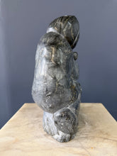 Load image into Gallery viewer, Inuit Hunter with Seal – Canadian Arctic Soapstone Sculpture