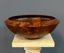 Load image into Gallery viewer, Bruce Mitchell Claro Walnut Turned Bowl, 1981 – Sculptural Studio Wood Vessel
