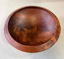 Load image into Gallery viewer, Bruce Mitchell Claro Walnut Turned Bowl, 1981 – Sculptural Studio Wood Vessel