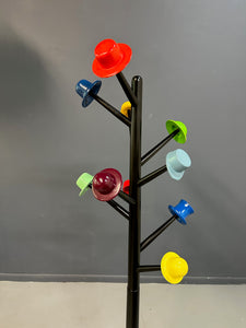 Post Modern L'albero Dei Cappelli Coat Rack by Ugo Nespolo for Origlia Pragma