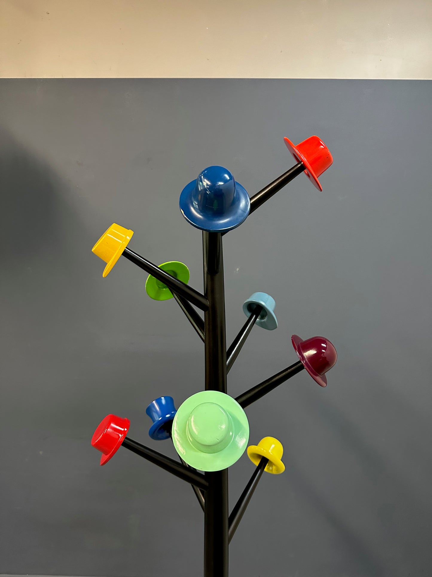 Post Modern L'albero Dei Cappelli Coat Rack by Ugo Nespolo for Origlia Pragma