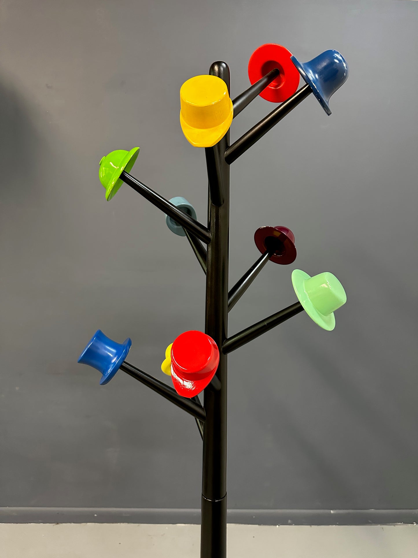 Post Modern L'albero Dei Cappelli Coat Rack by Ugo Nespolo for Origlia Pragma