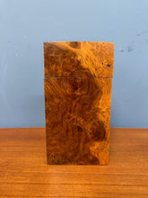 Load image into Gallery viewer, Burlwood Decorative box Mid Century Artist Signed Smith 1986