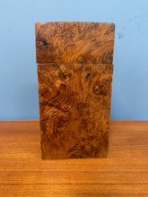 Load image into Gallery viewer, Burlwood Decorative box Mid Century Artist Signed Smith 1986