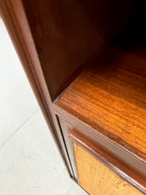 Load image into Gallery viewer, Pair Cane-Front Walnut Nightstands by Arne Vodder for Vamo Sønderborg