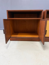 Load image into Gallery viewer, Pair Cane-Front Walnut Nightstands by Arne Vodder for Vamo Sønderborg