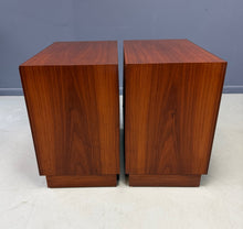 Load image into Gallery viewer, Pair Cane-Front Walnut Nightstands by Arne Vodder for Vamo Sønderborg