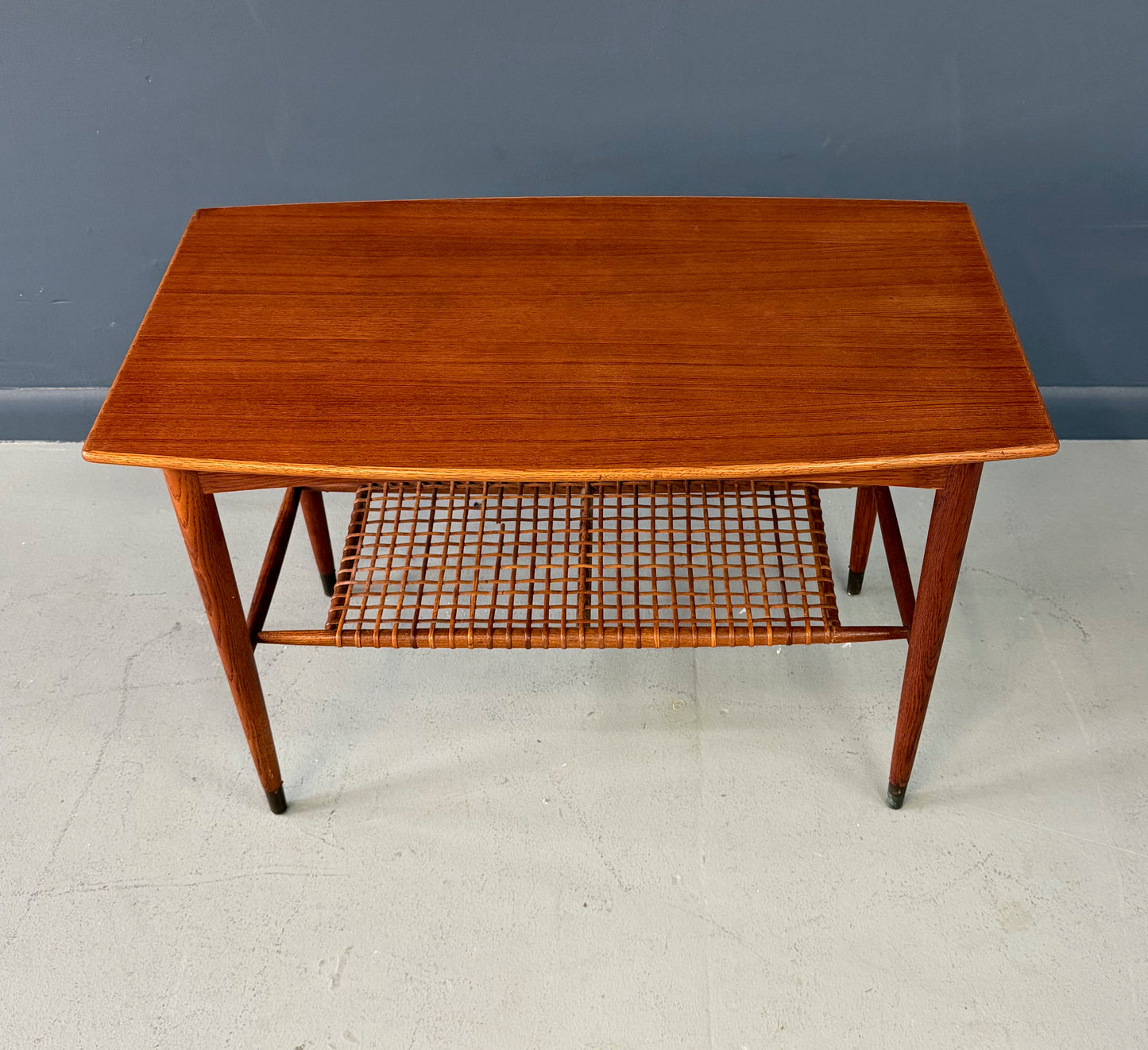 Folke Ohlsson For DUX 2-Tiered Side Table Mid Century