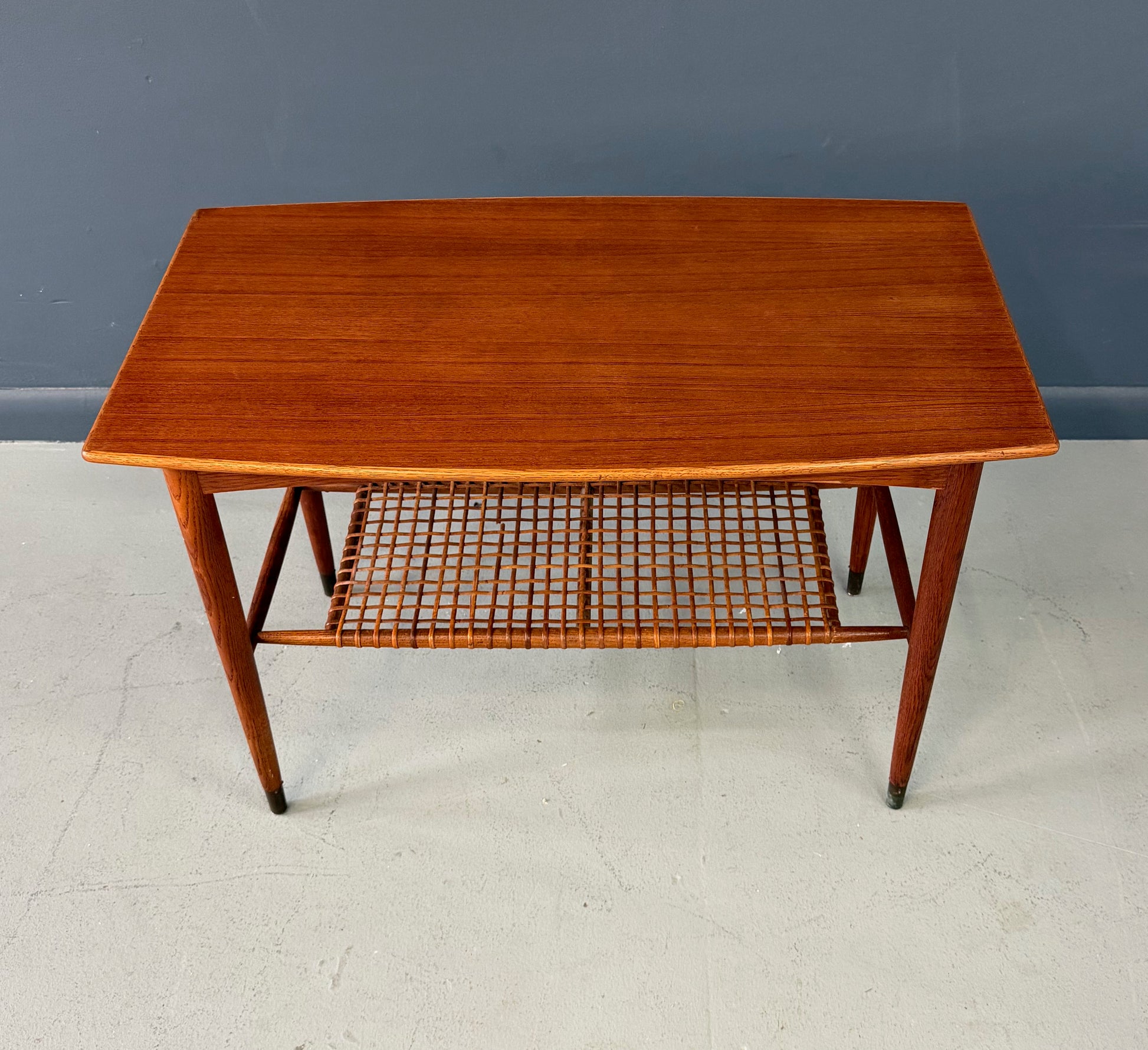 Folke Ohlsson For DUX 2-Tiered Side Table Mid Century