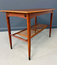 Load image into Gallery viewer, Folke Ohlsson For DUX 2-Tiered Side Table Mid Century