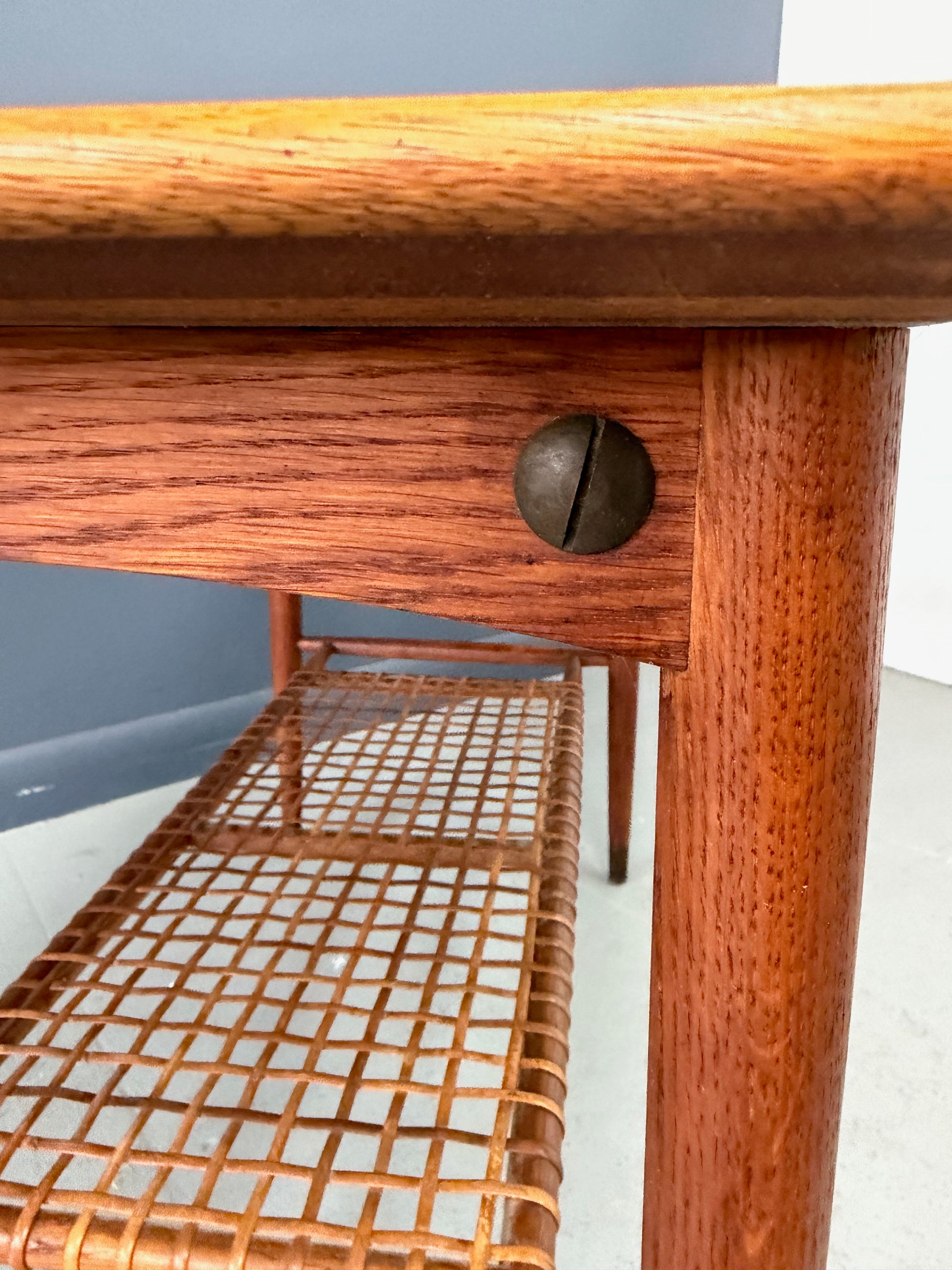 Folke Ohlsson For DUX 2-Tiered Side Table Mid Century