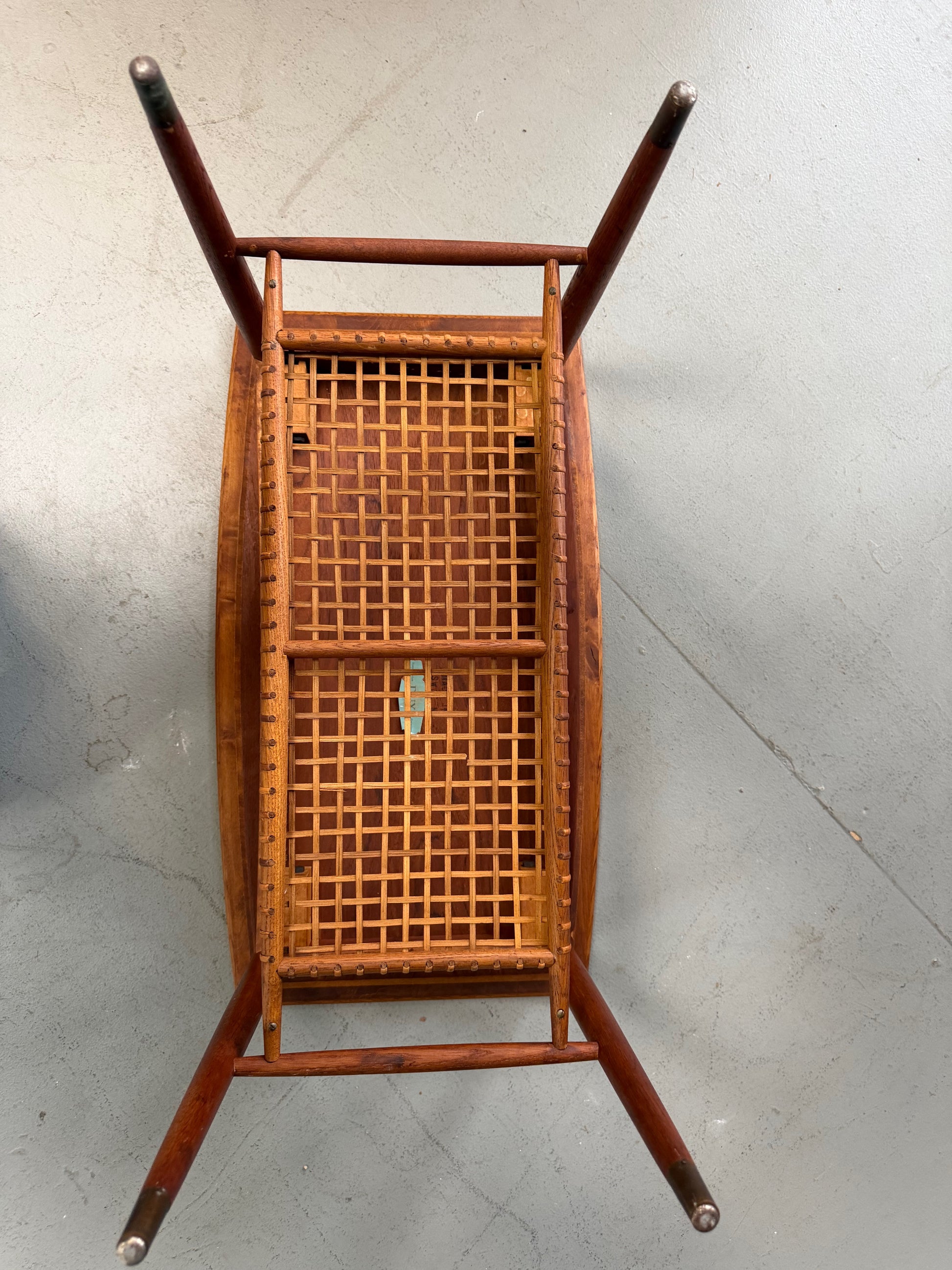 Folke Ohlsson For DUX 2-Tiered Side Table Mid Century