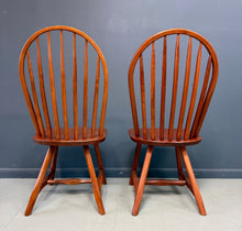 Load image into Gallery viewer, Set of Nine Hunt Country Continuous Bow Dining Chairs 2 Armchairs &amp; 7 Side Chair