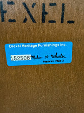 Load image into Gallery viewer, Pair of Tai Ming Burl Wood Nightstands by Drexel, Asian Modern Style, 1970s