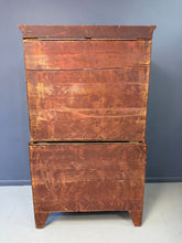 Load image into Gallery viewer, Federal Period Mahogany Chest on Chest with Original Lion Head Brasses, American