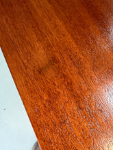 Load image into Gallery viewer, Edward Wormley for Dunbar Flip-Top Expandable Table and Brass Castors