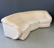 Load image into Gallery viewer, Pair of Mid-Century Modern Curved Sofas with Sculptural Arms by Carsons