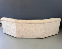 Load image into Gallery viewer, Pair of Mid-Century Modern Curved Sofas with Sculptural Arms by Carsons