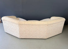 Load image into Gallery viewer, Pair of Mid-Century Modern Curved Sofas with Sculptural Arms by Carsons