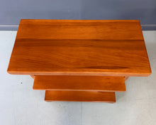 Load image into Gallery viewer, Pair of Art Deco Streamline Moderne Side Tables by A. A. Laun