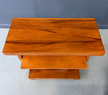 Load image into Gallery viewer, Pair of Art Deco Streamline Moderne Side Tables by A. A. Laun