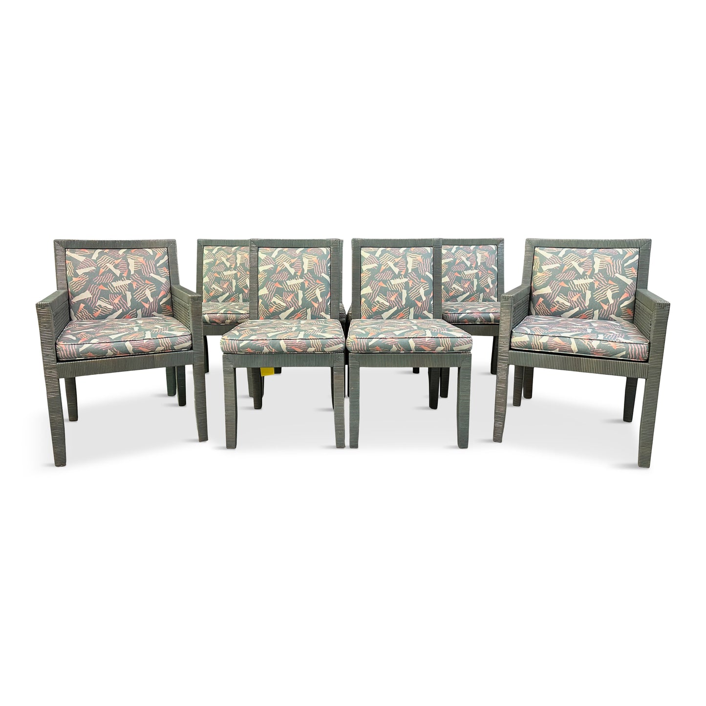 SOLD – Exquisite Set of Eight Dining Chairs by Billy Baldwin for Bielecky Brothers