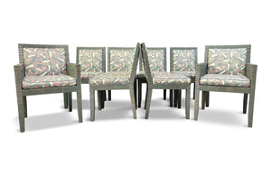 Exquisite Set of Eight Dining Chairs by Billy Baldwin for Bielecky Brothers