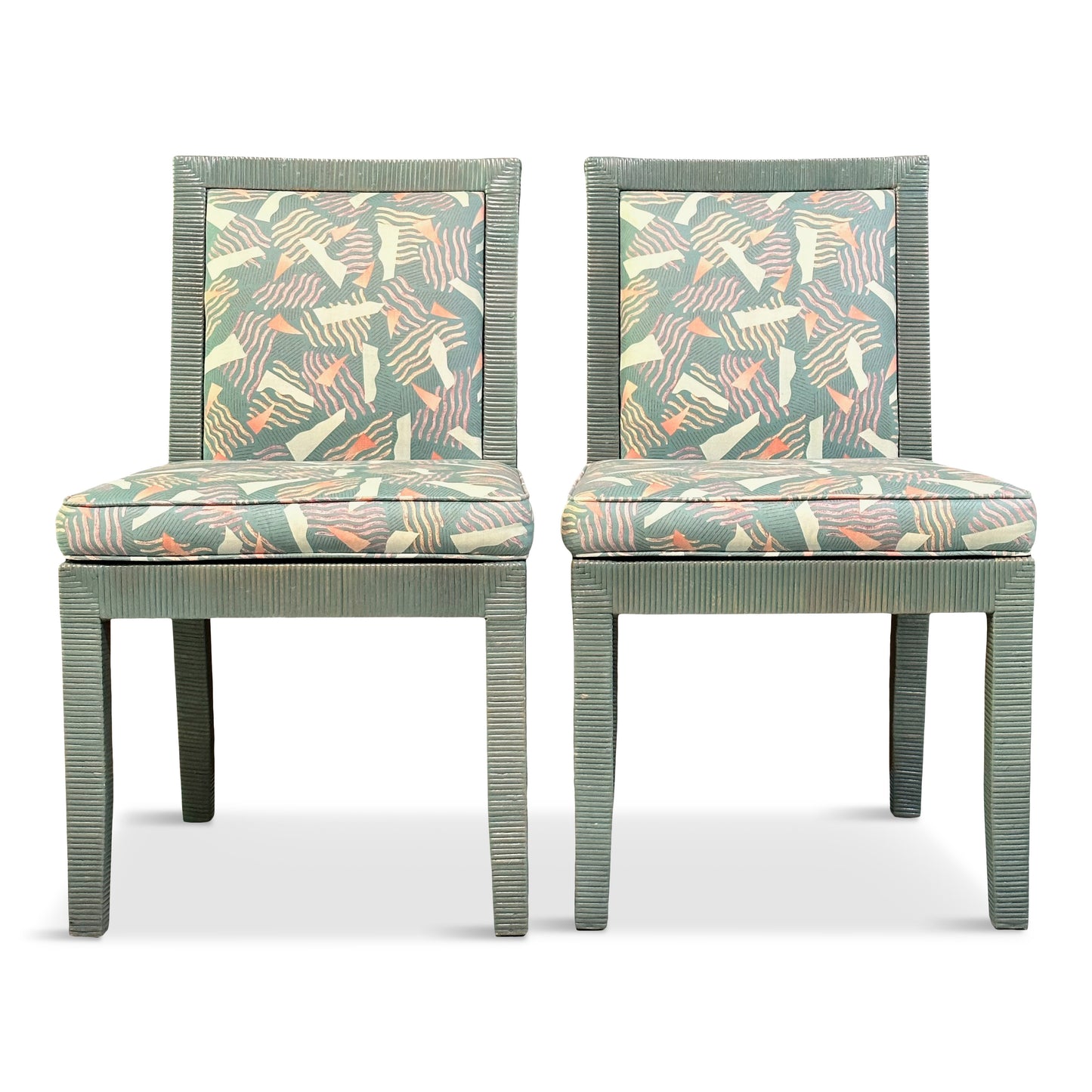 SOLD – Exquisite Set of Eight Dining Chairs by Billy Baldwin for Bielecky Brothers