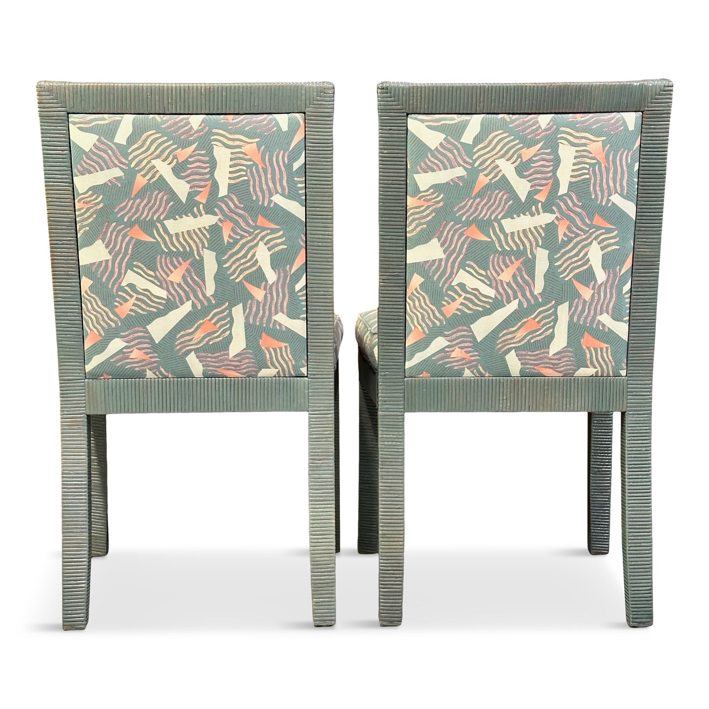 SOLD – Exquisite Set of Eight Dining Chairs by Billy Baldwin for Bielecky Brothers