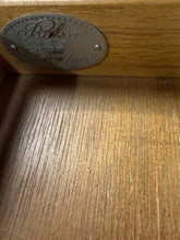 Load image into Gallery viewer, Baker Furniture French Provincial Console Table with Parquetry Inlaid Top 1980s