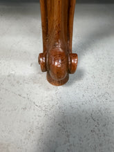 Load image into Gallery viewer, Baker Furniture French Provincial Console Table with Parquetry Inlaid Top 1980s