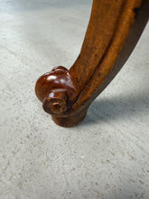 Load image into Gallery viewer, Baker Furniture French Provincial Console Table with Parquetry Inlaid Top 1980s