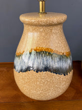 Load image into Gallery viewer, Pair of Sunset Cosco Drip Glaze Ceramic Table Lamps in Earth Tones, 1970s